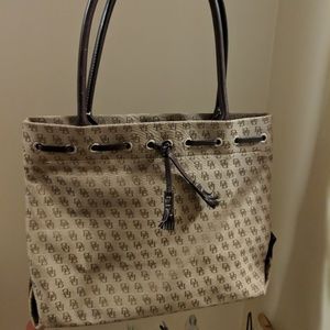 Vintage D&B Large Tassel Tote